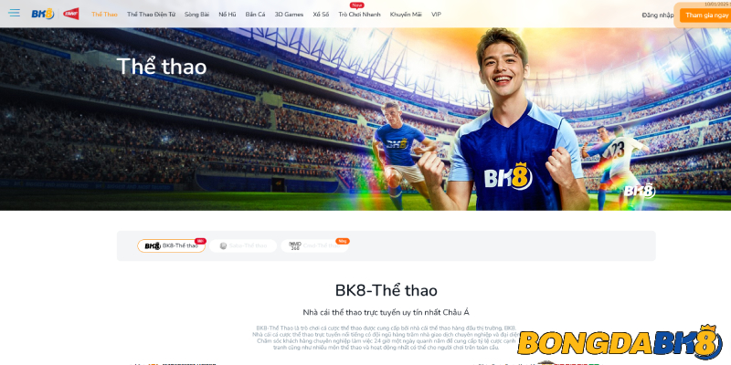 Thể thao & Esports Bk8
